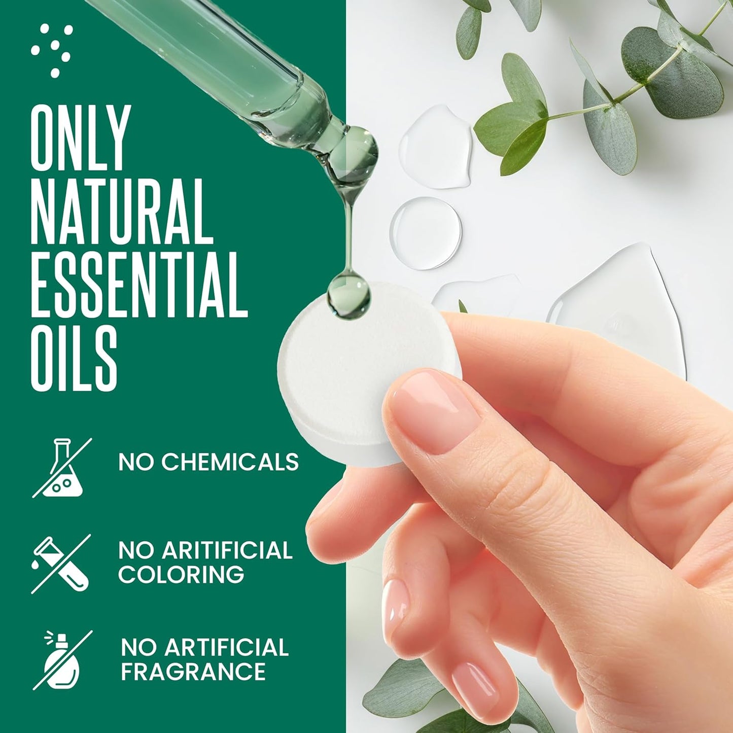 Cleverfy Eucalyptus and Menthol Megapack of 18 Shower Steamers