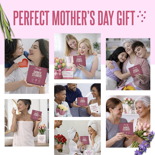 Cleverfy Teen Gift Set of 6 Shower Steamers