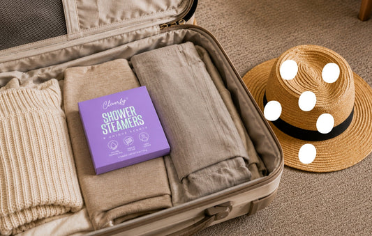 Take the Spa With You: The Benefits of Traveling With Shower Steamers