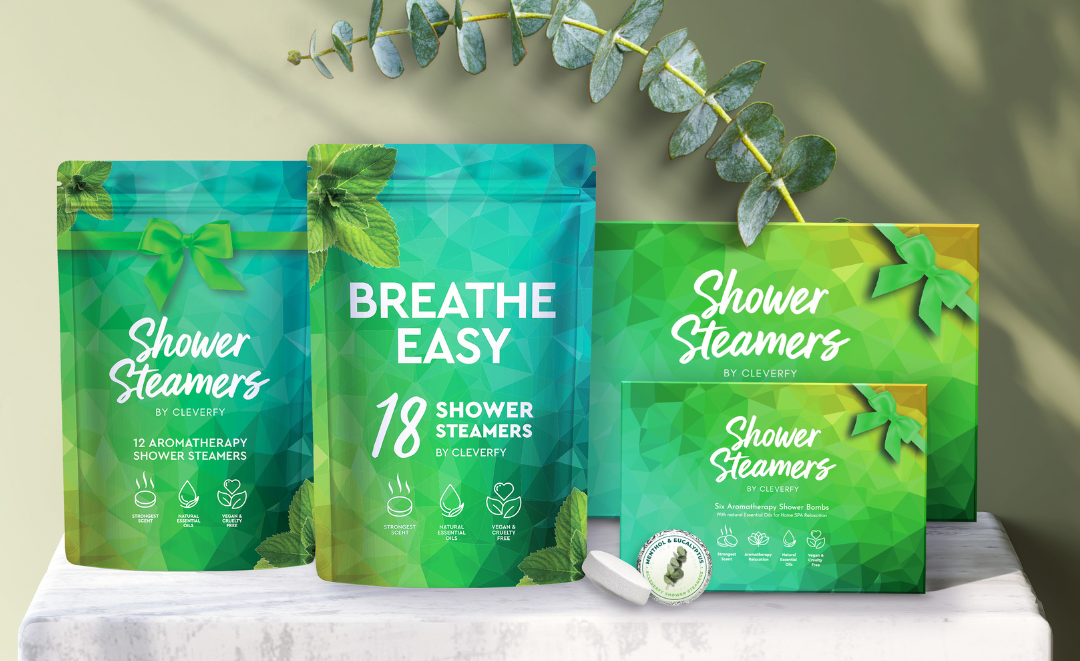 Menthol eucalyptus essential oil aromatherapy, menthol eucalyptus shower steamers, aromatherapy shower steamer, essential oil for summer heat, cooling essential oil