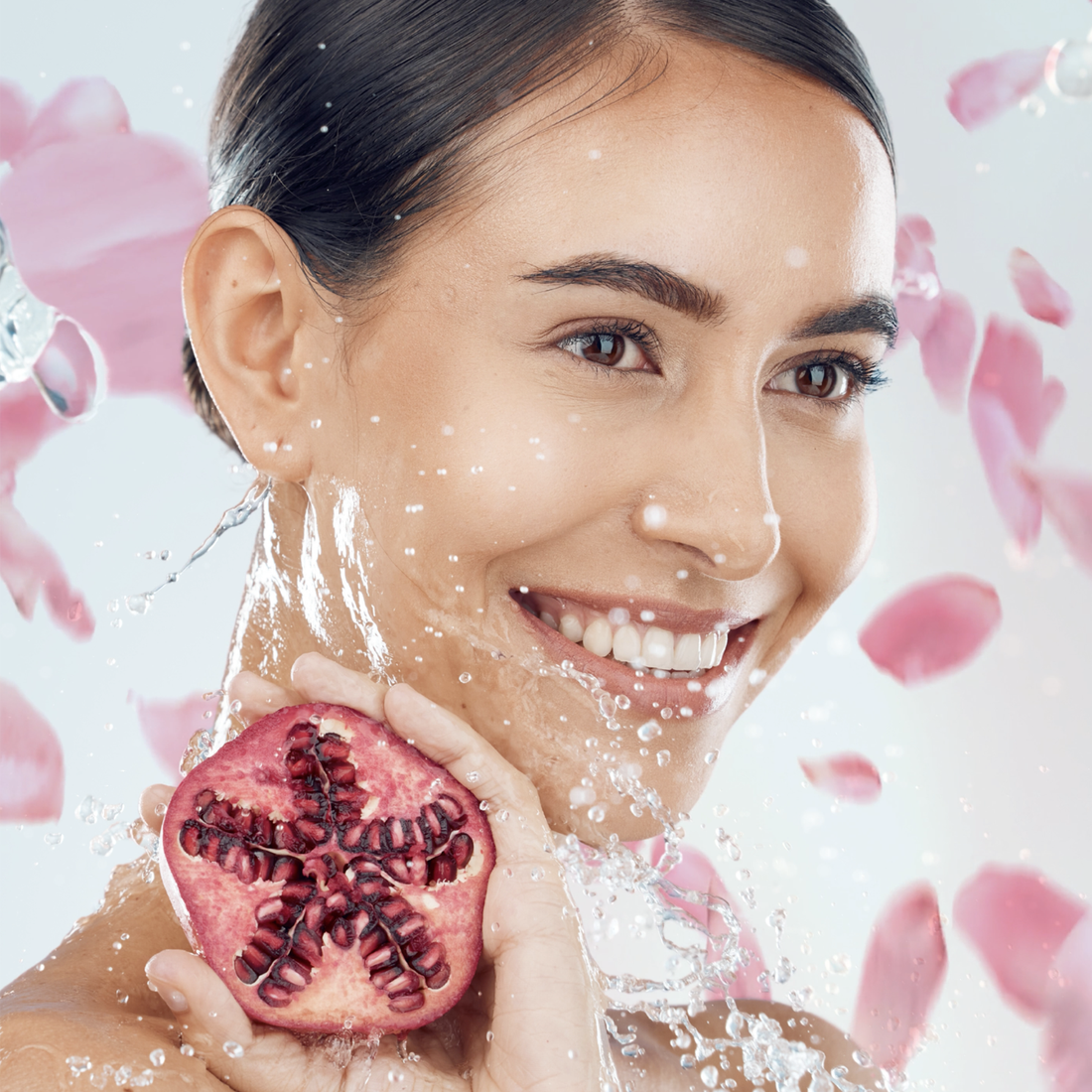 Ingredient Spotlight: Pomegranate & Rose Combination