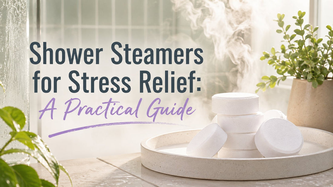 Shower Steamers for Stress Relief: A Practical Guide