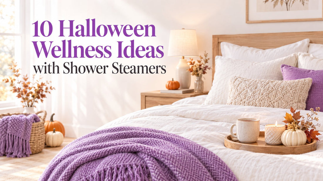 10 Halloween Wellness Ideas with Shower Steamers