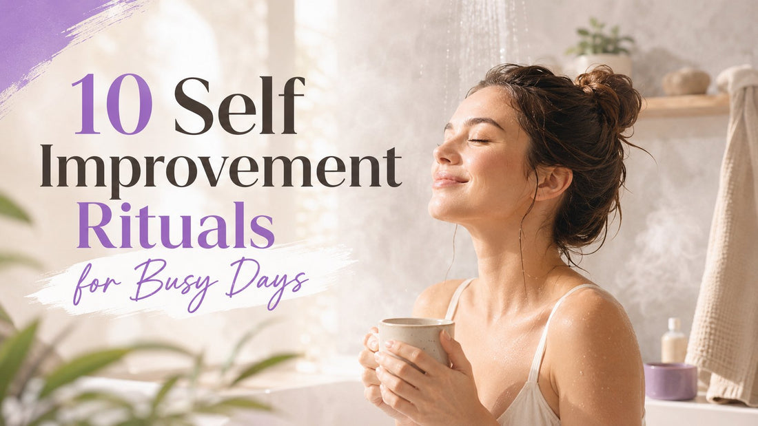 10 Self Improvement Rituals for Busy Days