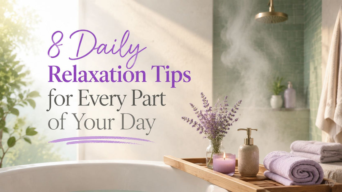 8 Daily Relaxation Tips for Every Part of Your Day