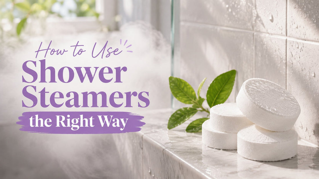 How to Use Shower Steamers the Right Way