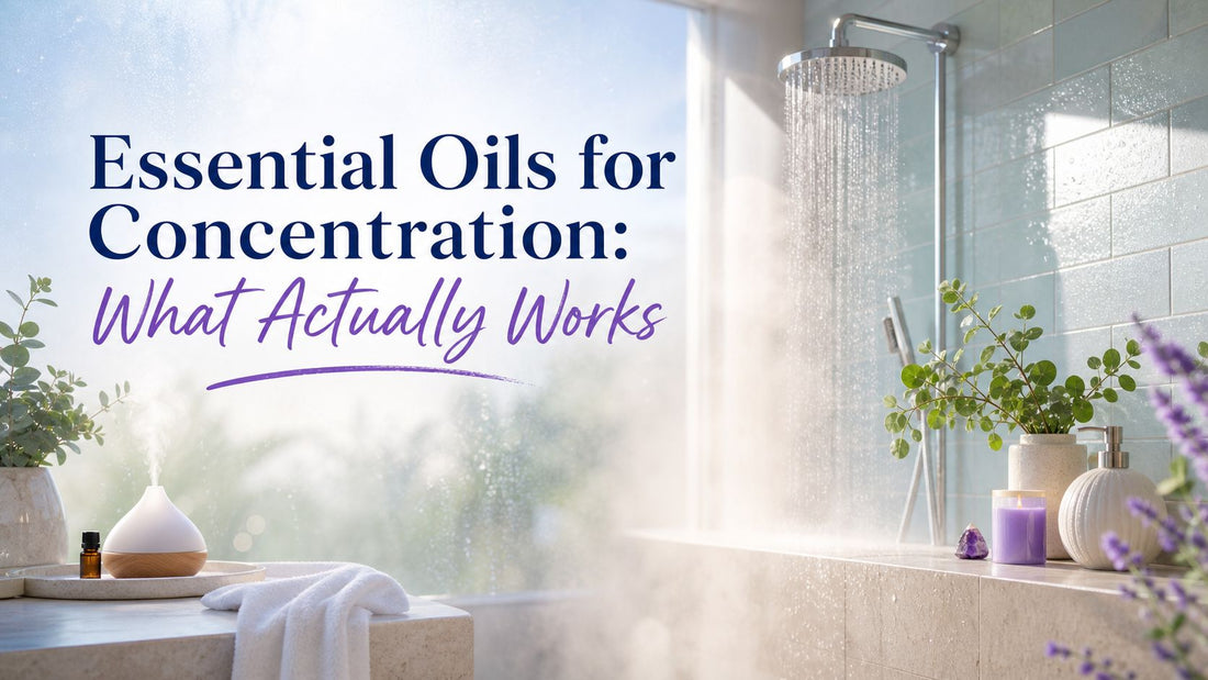 Essential Oils for Concentration: What Actually Works
