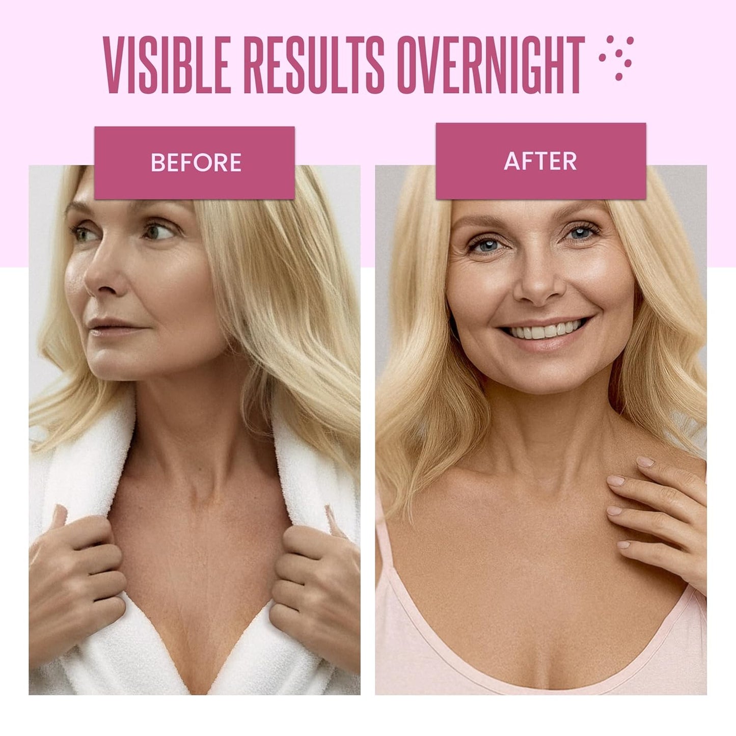 Cleverfy Anti-Wrinkle Silicone Chest Pads | 2 Pack T-shape