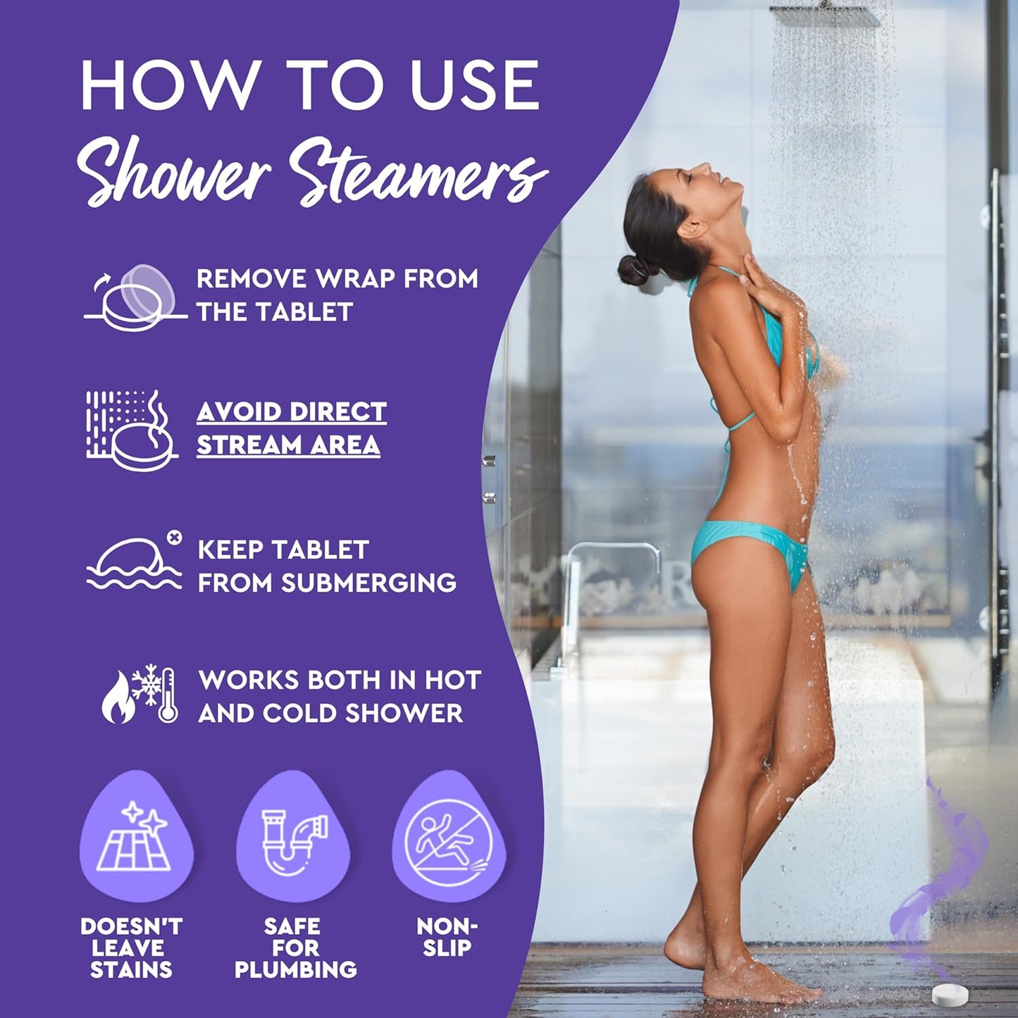 Cleverfy Relaxing & Energizing Megapack of 18 Shower Steamers