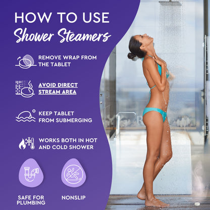 Cleverfy Relax Megapack of 18 Shower Steamers