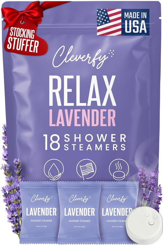 Cleverfy Relax Megapack of 18 Shower Steamers