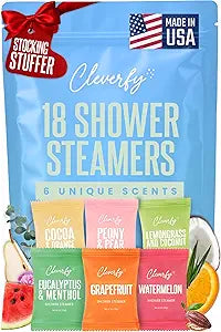 Cleverfy Blue Megapack of 18 Shower Steamers