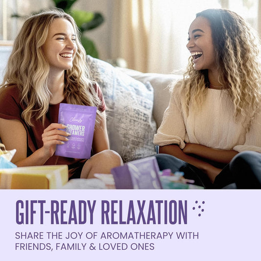 Cleverfy Purple Gift Set of 6 Shower Steamers