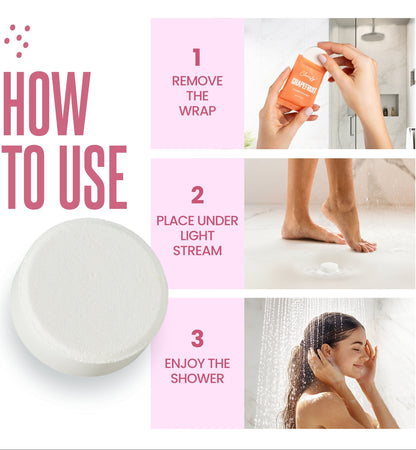 Cleverfy Teen Gift Set of 6 Shower Steamers