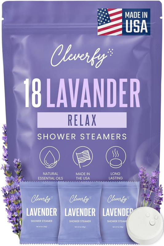 Cleverfy Relax Megapack of 18 Shower Steamers