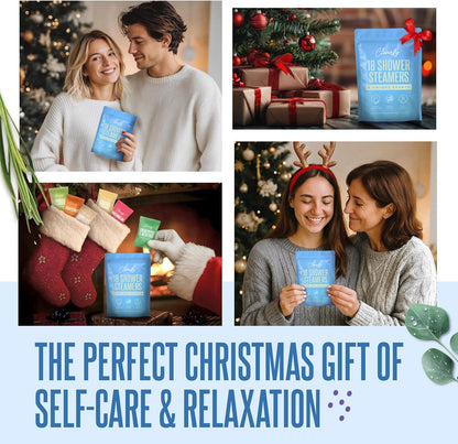 Cleverfy Blue Megapack of 18 Shower Steamers