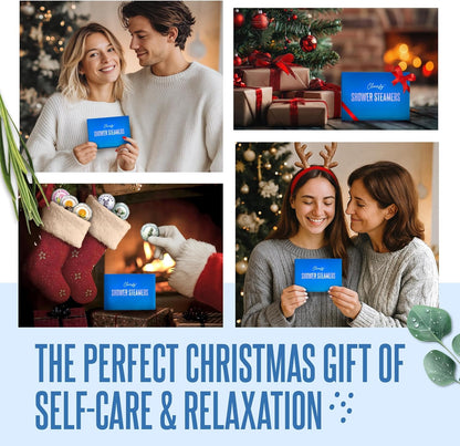 Cleverfy Blue (Mini) Gift Set of 6 Shower Steamers