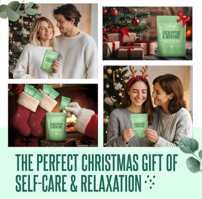 Cleverfy Eucalyptus and Menthol Megapack of 18 Shower Steamers