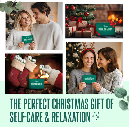 Cleverfy Green (Mini) Gift Set of 6 Shower Steamers