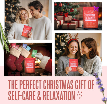 Cleverfy Red Megapack of 18 Shower Steamers