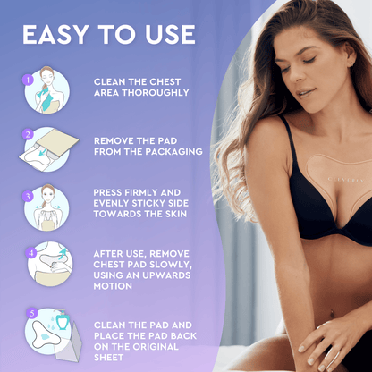 Anti aging wrinkle pads